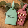 Personalized Leather Golf Bag Tag